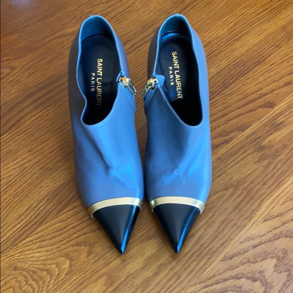 YSL High Heel Booties